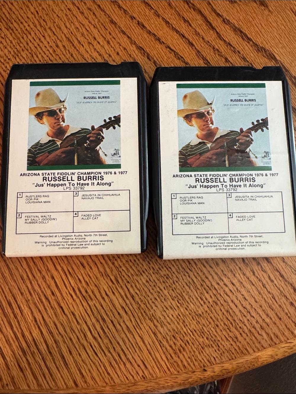 Russell Burris 8 track